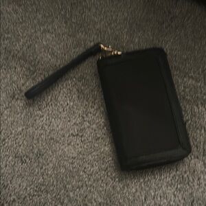 Black Wristlet Wallet